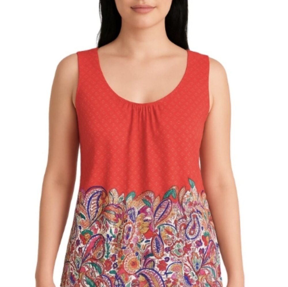 Akini + Kin ANTHROPLOLOGIE Rosae Sleeveless Top